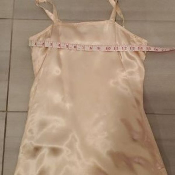 Vintage Satin Dress Long - Picture 6 of 11